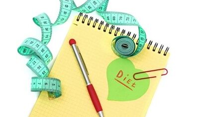 узорнае меню каханай дыеты